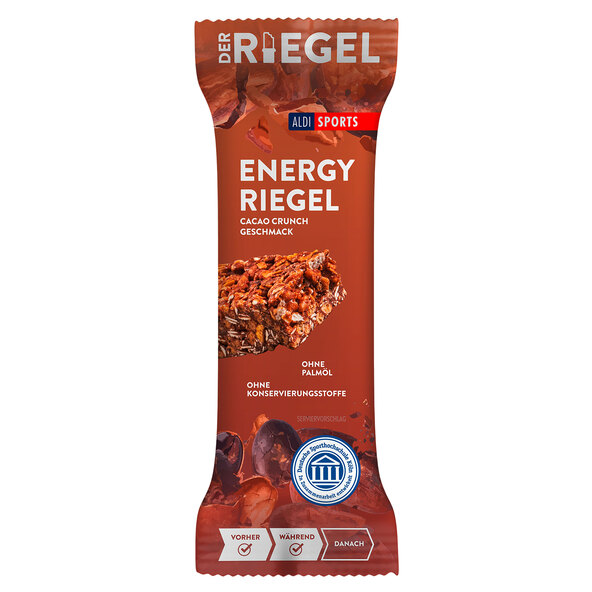 Energy Bar Cacao-Crunch, 6er Set (6 x 40 g = 240 g)