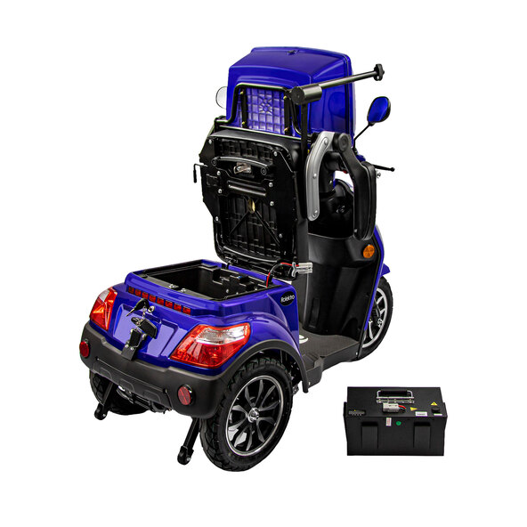 Elektromobil E-Trike 25 V.3, blau