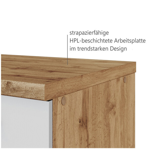 Held Möbel Porto Winkel-Küche, 210 x 210 cm | ALDI ONLINESHOP