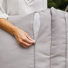 Polyrattan-Hängesessel Twin, grau
