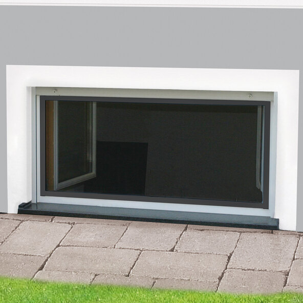 Nagerschutzfenster, 100 x 60 cm, anthrazit