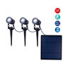 LED-Solarspot Spoti, 3er Set