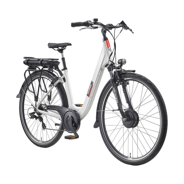 TELEFUNKEN City EBike RC825, weiß ALDI