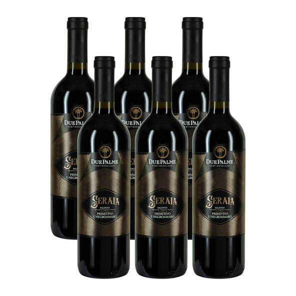 Seraia Primitivo Negromaro IGP, 6 x 0,75 l