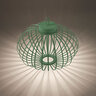 LED-Akku-Pendelleuchte Korga, grün, ⌀ 46 cm