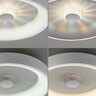 LED-Deckenleuchte KUNEO, Ø 45 cm, weiß