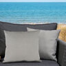 Outdoor Lounge-Kissen, 2er Set, uni braun