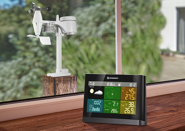 Comfort-Wetter-Center 5-in-1, schwarz Comfort-Wetter-Center 5-in-1, schwarz