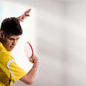 Tischtennis-Set, grau