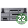 Lochwand Set mit Haken, 3-tlg.