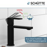 Waschtischarmatur MANHATTAN, schwarz matt