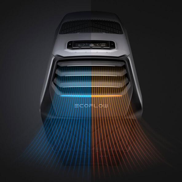 Mobile Klimaanlage mit Heizfunktion, Wave2