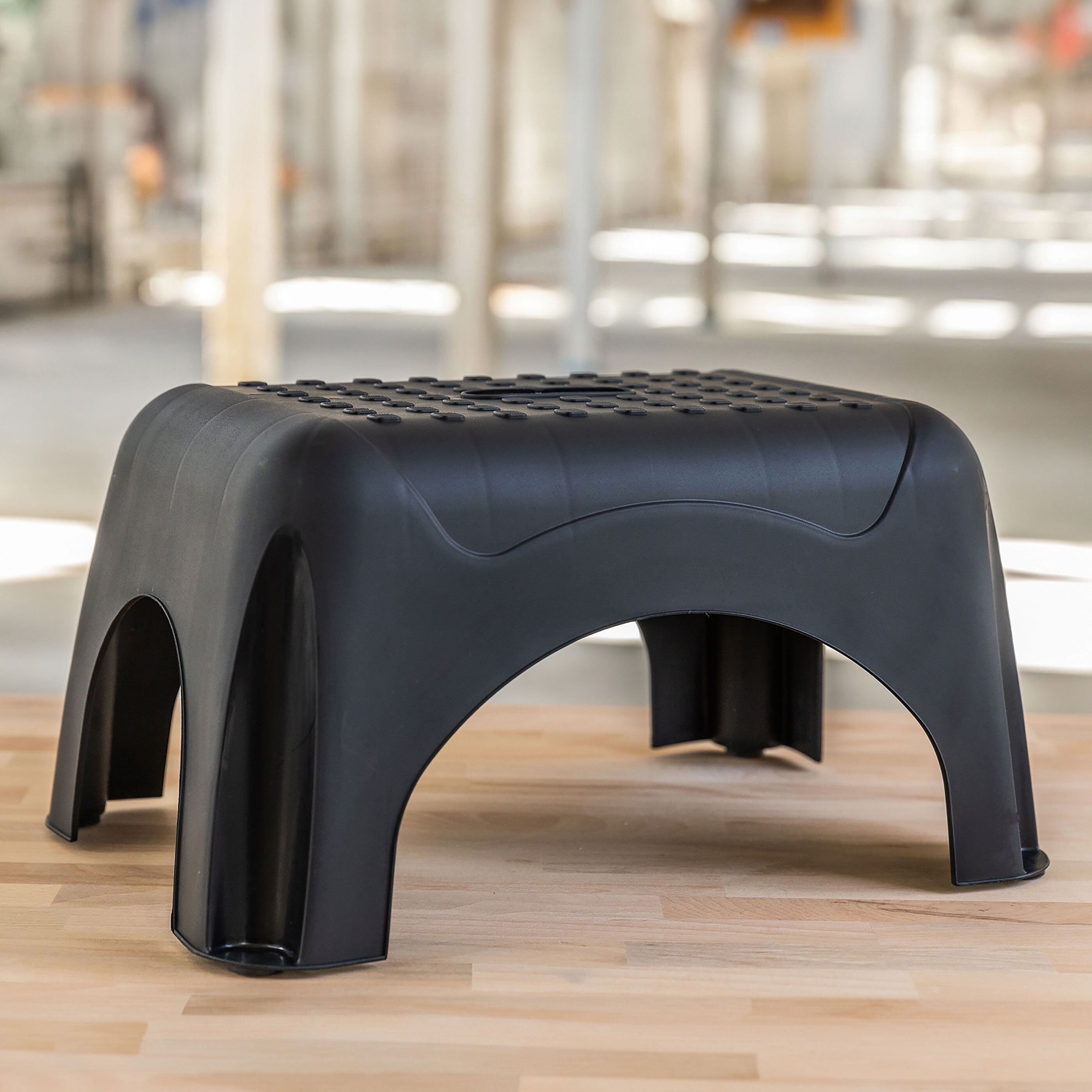 Tritthocker Step Stool, schwarz ALDI