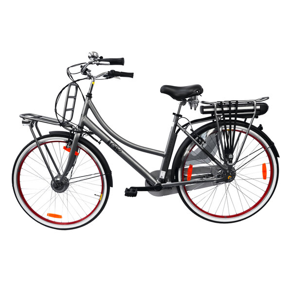 City-E-Bike 28" Rosendaal 3 Lady, 36 V / 13 Ah, grau
