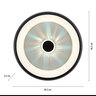 LED-Deckenleuchte KUNEO Ø 45 cm, schwarz