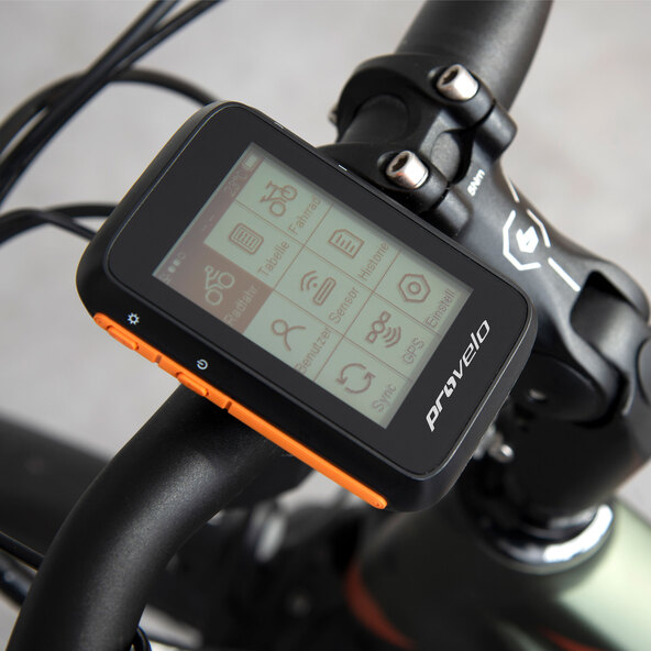 LFDHSF Fahrradcomputer, GPS-Navigation Fahrradcomputer Fahrradcomputer  Bluetooth Wasserdicht Mit Trittfrequenz verbinden