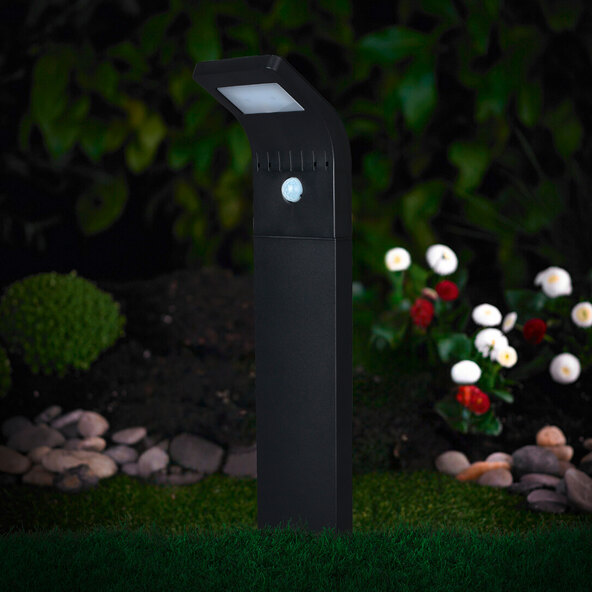 Solar-LED-Gartenleuchte SO44, mit Bewegungsmelder