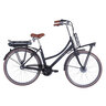 Alu-Elektro-City-Bike, Damen, schwarz