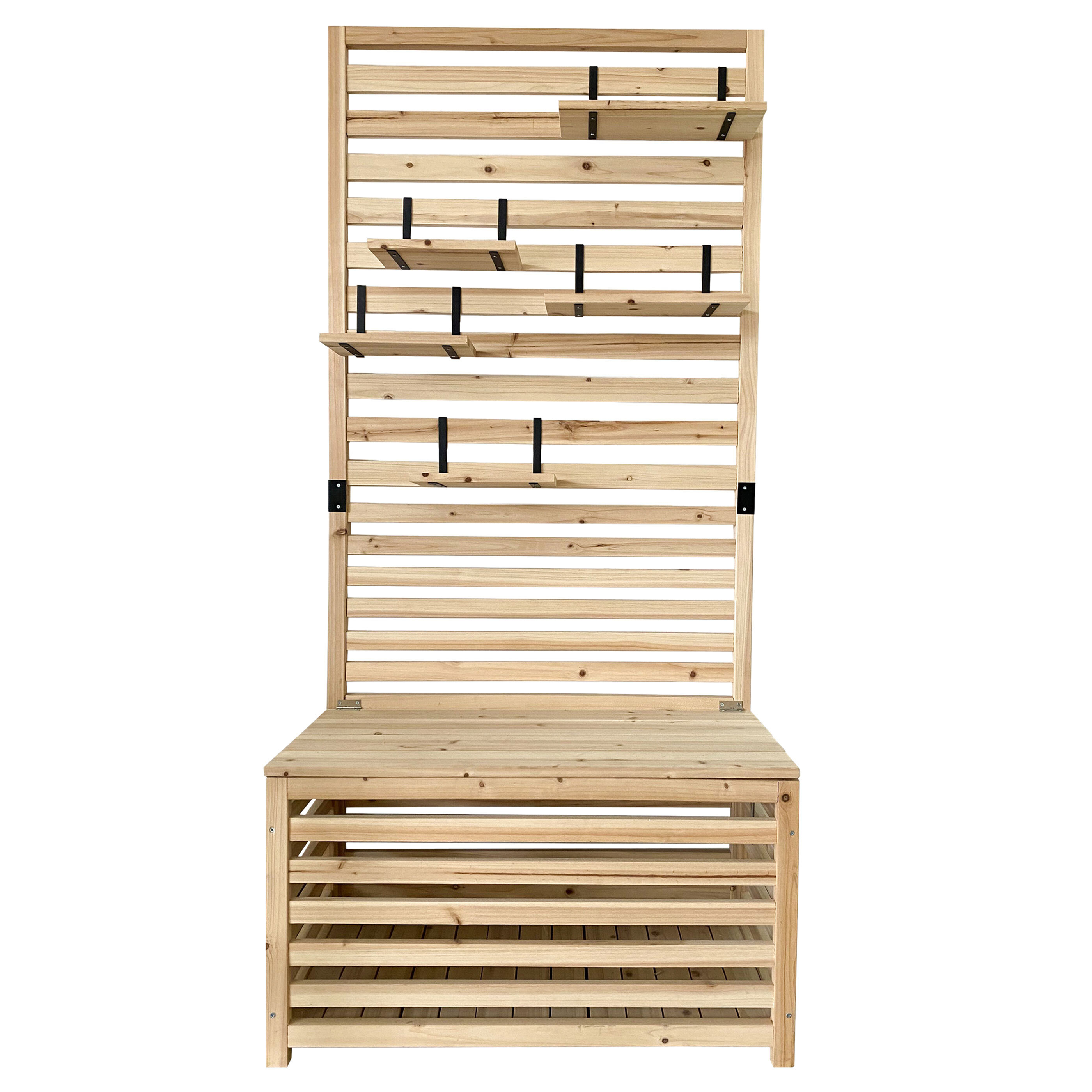 Home Deluxe BalkonSichtschutzbank Orelia ALDI