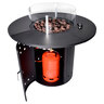 Ambiente-Feuertisch rund, Gas