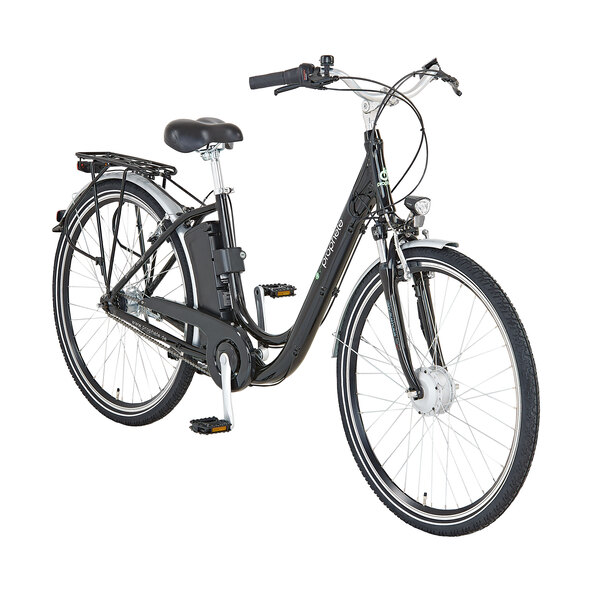 E-Bike Alu-City 28", 7-Gang mit Vorderradmotor