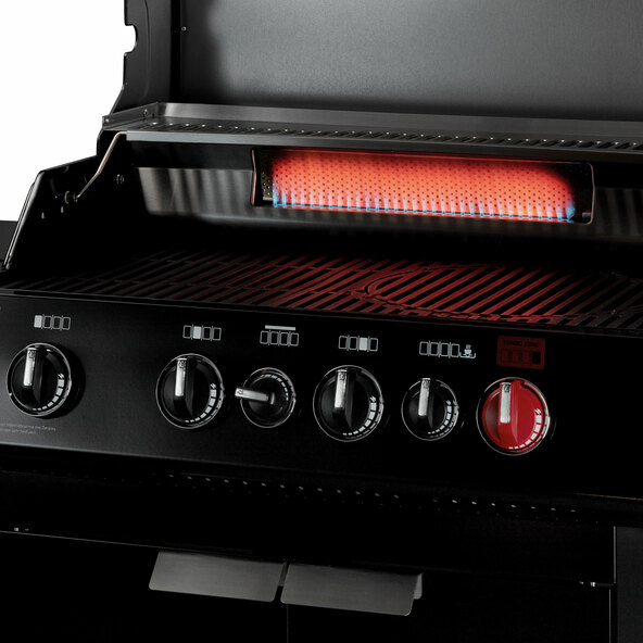 Gasgrill Boston Black Pro 4 SIKR Turbo