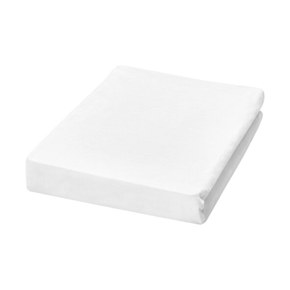 Supersoft Spannbetttuch für Topper, 180-200 x 200-220 cm, weiß