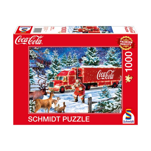 Puzzle Coca Cola® Christmas-Truck, 1.000 Teile