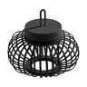 LED-Akku-Tisch- und Bodenleuchte Korga, schwarz, ⌀ 25 cm
