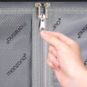 Hartschalenkoffer-Set Exopack inkl. Beautycase, blau