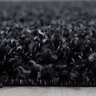 Hochflor Teppich, 120x170 cm, anthrazit