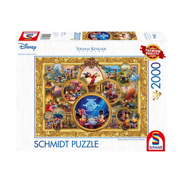 Puzzle Thomas Kinkade Disney® Dream Collage II, 2.000 Teile