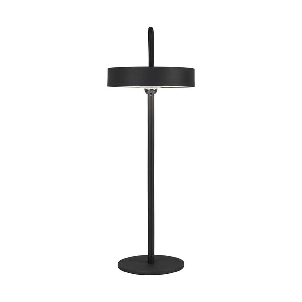 LED-Akku-Tischlampe ELLA, schwarz