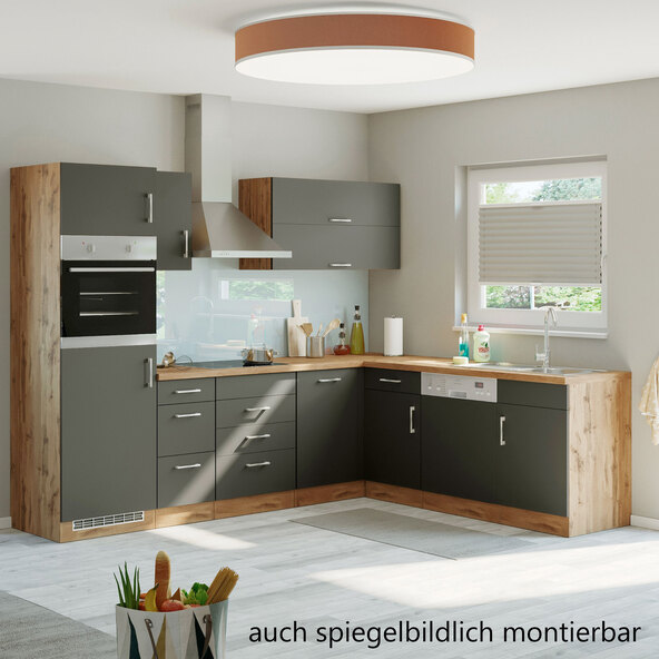 | 270 Winkel-Küche, 210 Held x Möbel ONLINESHOP Porto ALDI cm