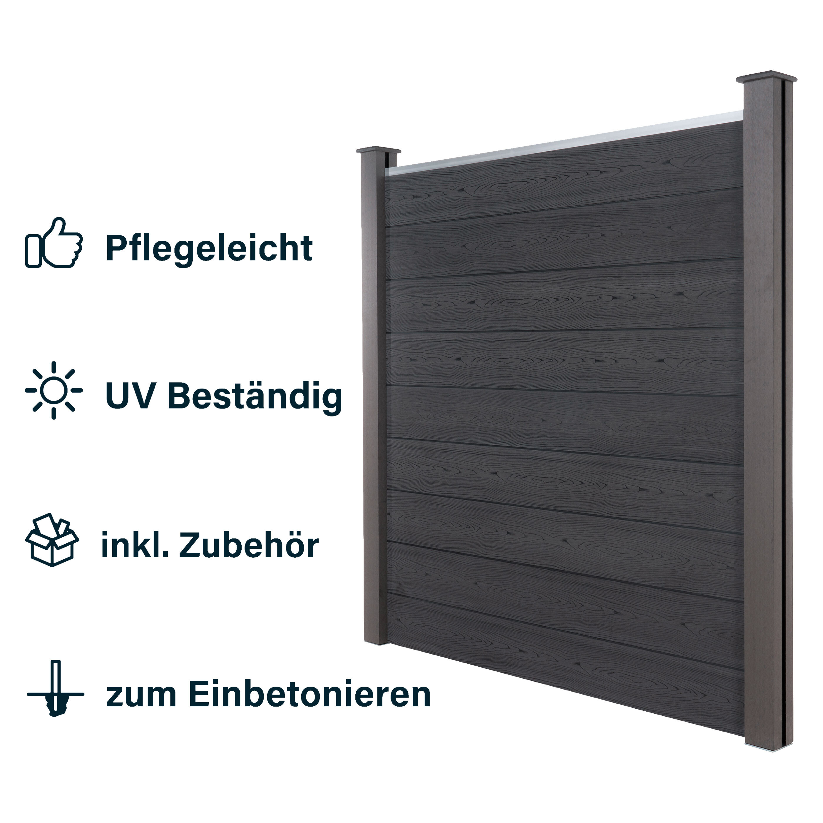Home Deluxe WPCSichtschutzzaun ALDI