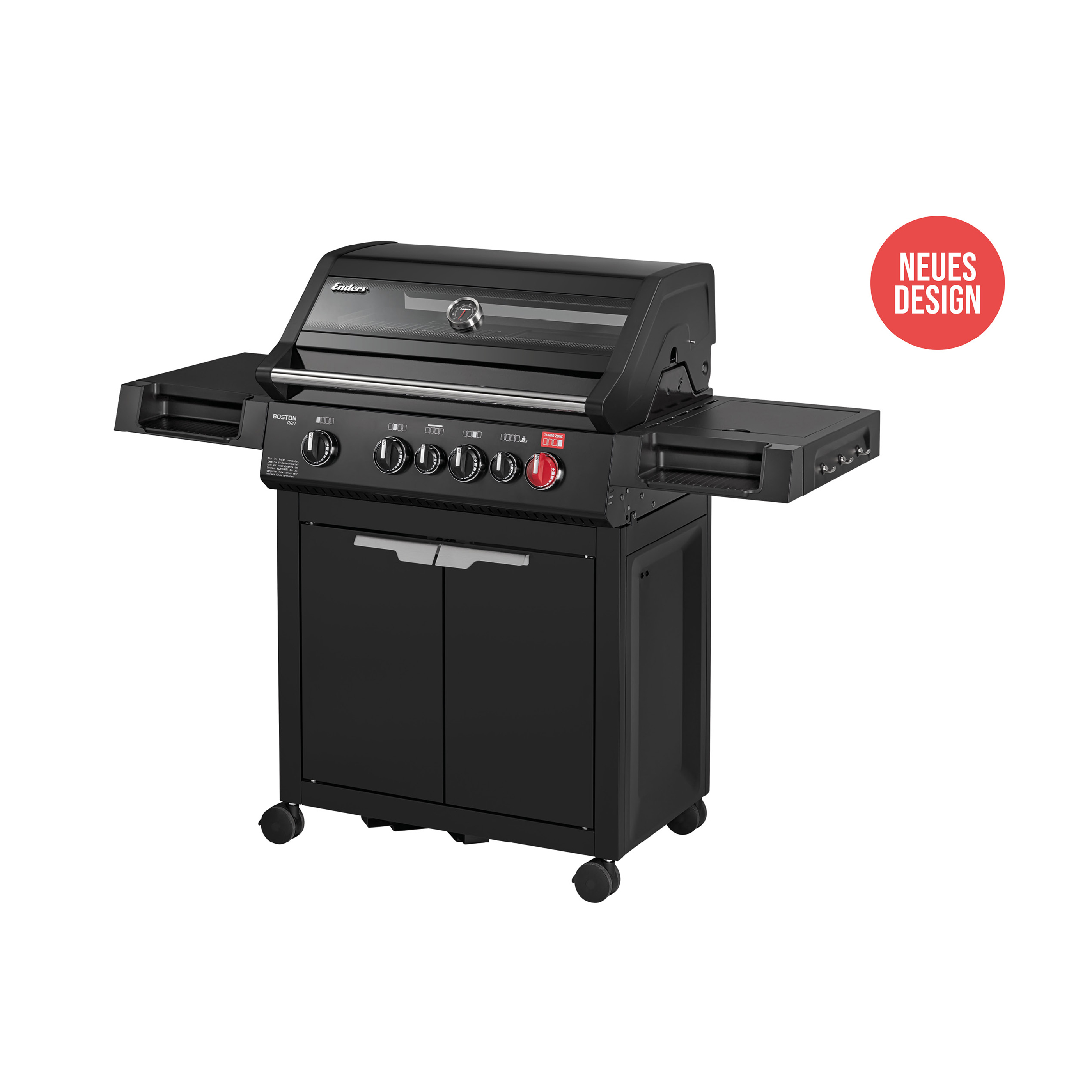 Gasgrill Enders Boston Pro 4 Turbo 2 Gasgrill Boston Black Pro 4 SIKR Turbo von Enders