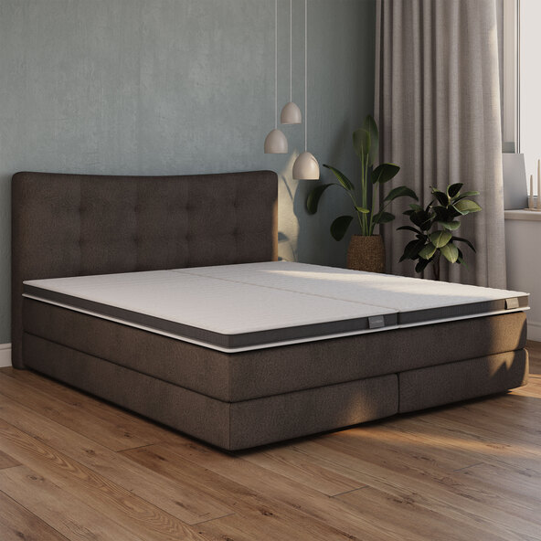 Matratzen-Topper Luxe mit Gel-Active-Schaum, 90 x 200 cm