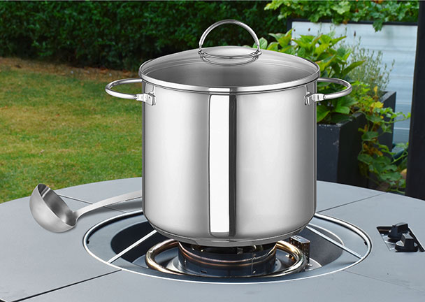 Kochtopf für Feuertisch-Serie Ambiente 8,6 l Kochtopf für Feuertisch-Serie Ambiente 8,6 l