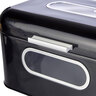 Retro-Brotkasten small, schwarz