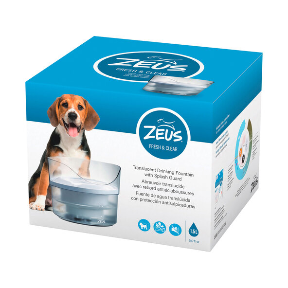 Trinkbrunnen Fresh & Clear mit Spritzschutz