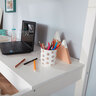Hochbett mit integriertem Schreibtisch