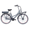 Alu-Elektro-City-Bike, Damen, grau