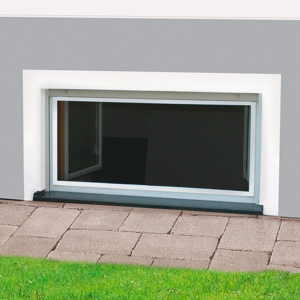 Nagerschutzfenster, 100 x 60 cm, weiß