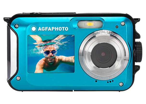 wasserdichte Digitalkamera Realishot WP8000, blau
