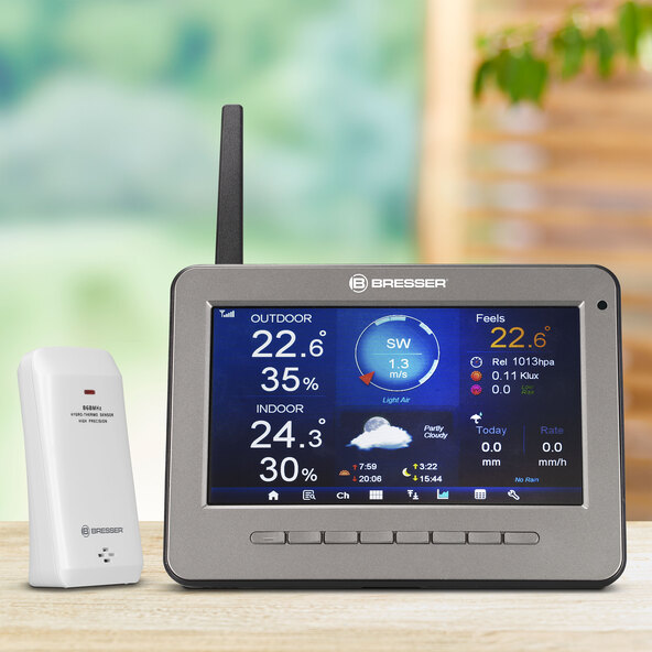 7-in-1-WLAN-Wetter-Center Profi HD