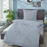 Musselin Bettwäsche 155/220 + 80/80 cm, taubenblau