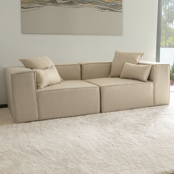 Modulares Sofa Verona S, beige