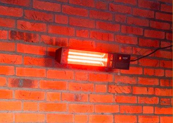 Wand-Heizstrahler Fortuna Wall 1500 Black Wand-Heizstrahler Fortuna Wall 1500 Black