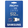 512-GB-microSD-Speicherkarte Pro Plus, inkl. USB-Kartenleser