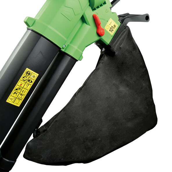 Elektro-Laubsauger-/Bläser 3.000 W mit 45 L Auffangsack